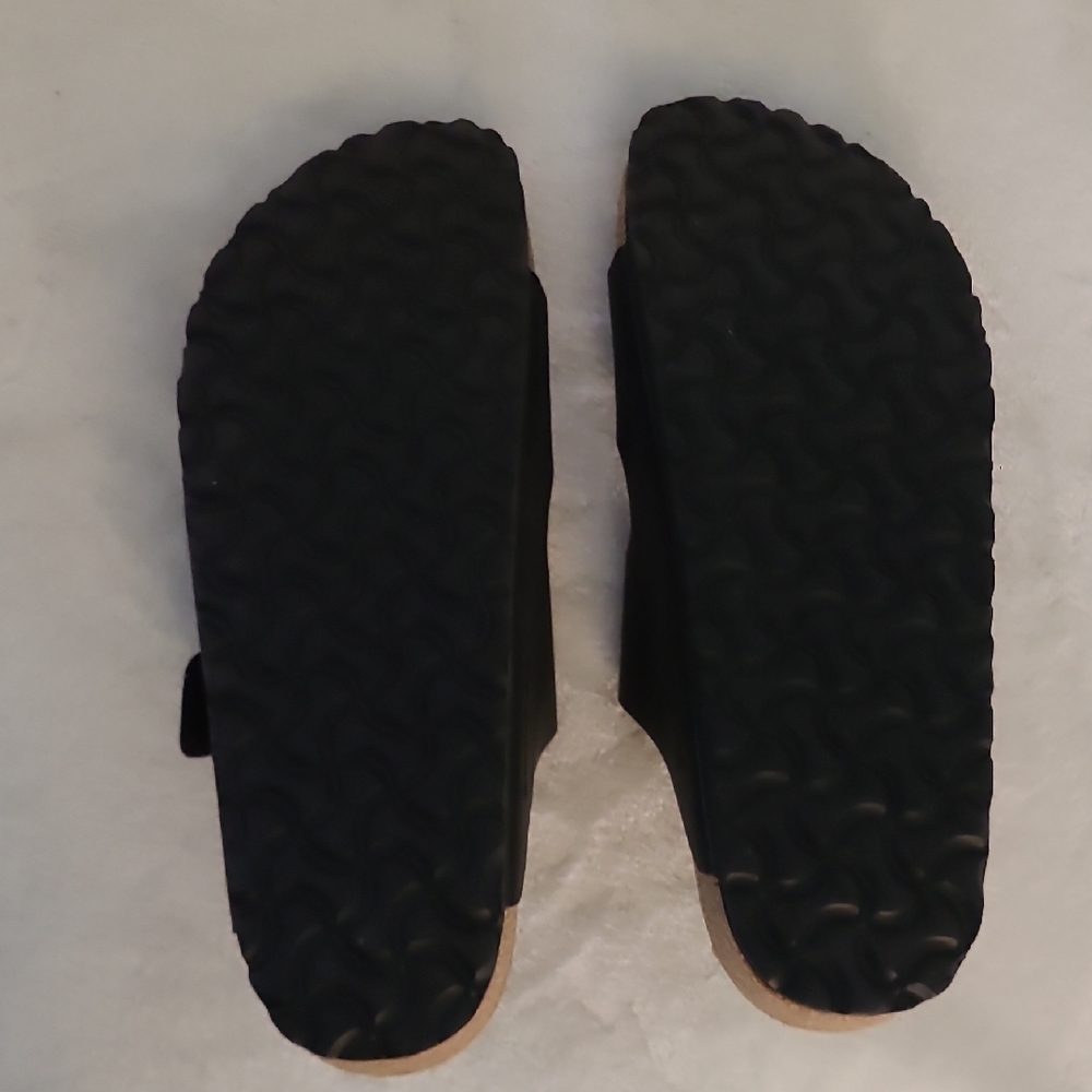Birkenstock Black and Brown Sandals Brand New - Picture 6 of 6